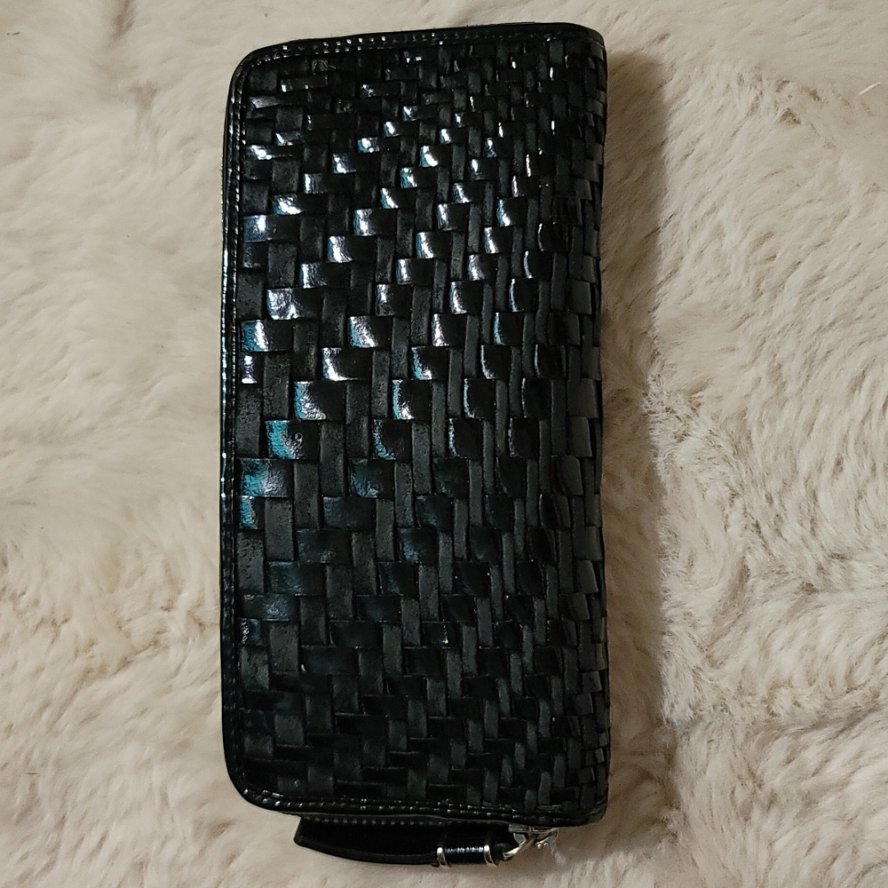 Cole Haan Braided Leather Wallet